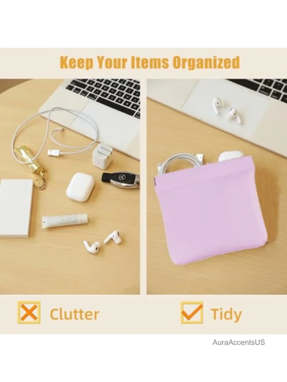18 Pcs Snap Closure Pouches, Waterproof PU Leather Mini Cosmetic Bags for Travel